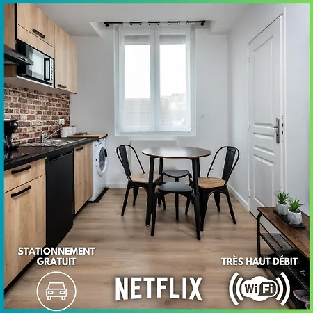 Location D'appartements - Cosysejour - Calme Fibre Netflix Apartment Amiens